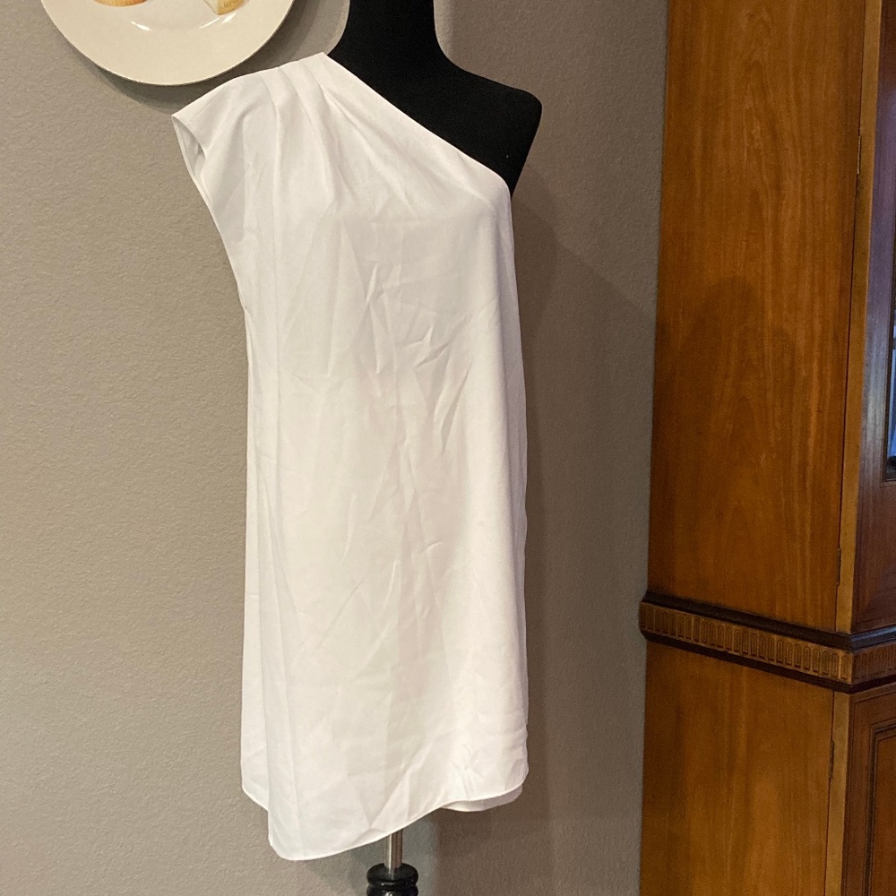 Alice + Olivia NWT Off White Off Shoulder Dress Size 12